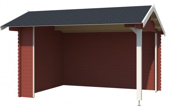 Outdoor Life Products Gartenhaus Kirian Schwedenrot