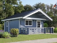 Ein Gartenhaus mit Terrasse – Sommerträume werden wahr