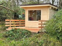 Konzept Gartensauna Lyon von Walfer