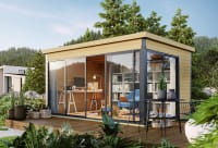 Lasita Maja Gartenhaus Domeo 4 unbehandelt