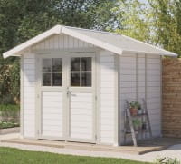Grosfillex Kunststoff Gartenhaus Deco H 4,9