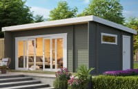 Gartenhaus Java von Lasita Maja Grüngrau