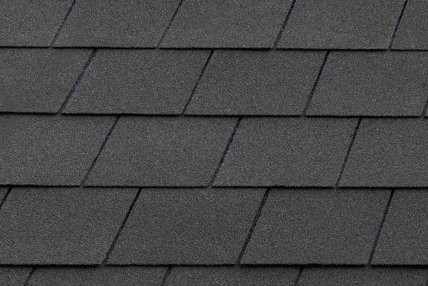 Skan Holz Dachschindeln rechteckig schwarz