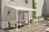 Palram Terrassenüberdachung weiss 230 x 460 cm