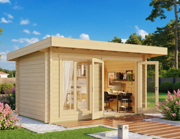 Lasita Maja Gartenhaus Dorset 71 unbehandelt