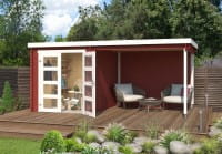 Gartenhaus Long Beach von Lasita Maja schwedenrot