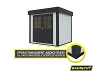 BAUDICHT Fundament Gartenhausabdichtung Set
