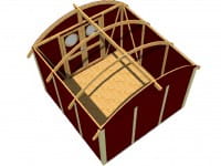 Gartenhaus Rerik 300 x 304 cm von Joda