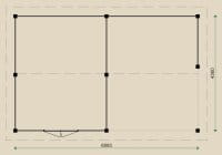 Lugarde Carport CP7 Masse