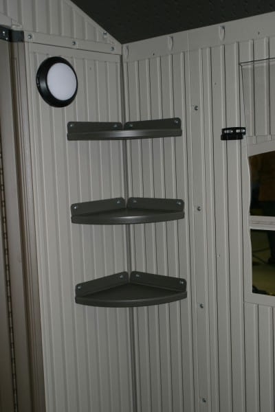Lifetime Eckregal Radius 24 cm