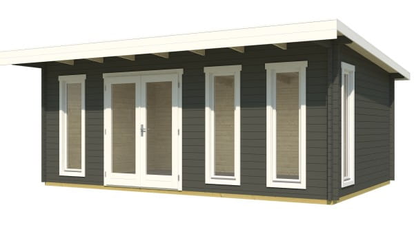 Lasita Maja Gartenhaus Bingham 6 grüngrau