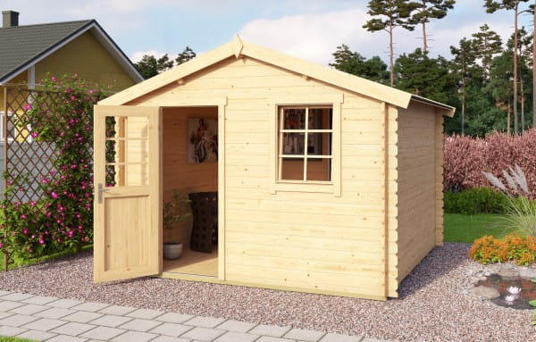 Lasita Maja Gartenhaus Wels 3 naturbelassen