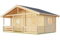 Gartenhaus Twin Cabin unbehandelt von Lasita Maja