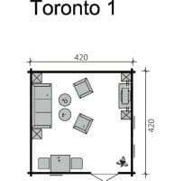 Skan Holz Freizeithaus Toronto 1 Grundriss