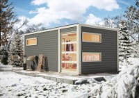 Schwitzen bei Minusgraden: Sauna-Paradies im Garten