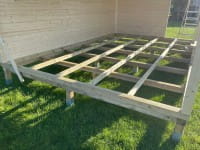 Gartenhaus ohne Fundament