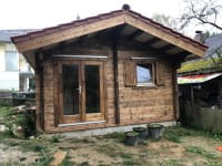 Konzept Gartensauna Avignon von Walfer