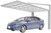 Ximax Carport MY-PORT-Next Typ 60 Standard Edelstahl-Look