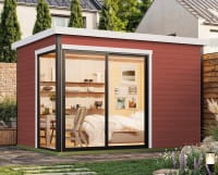 Lasita Maja Gartenhaus Austin 2 schwedenrot