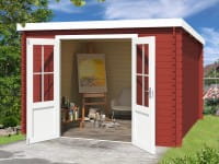 Lasita Maja Gartenhaus Atlanta schwedenrot