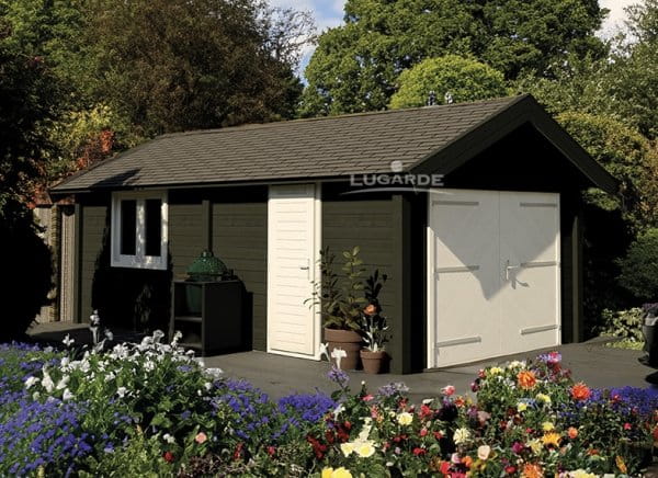 Lugarde Pro-System Garage PS25 mit Satteldach