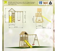 Wendi Toys Spielturm Pelikan Masse