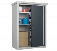 Trimetals Gartenschrank Geräteschrank Medium Guardian D43 inkl.Boden