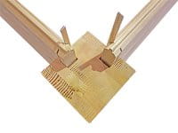 12x12 cm Leimholzpfosten