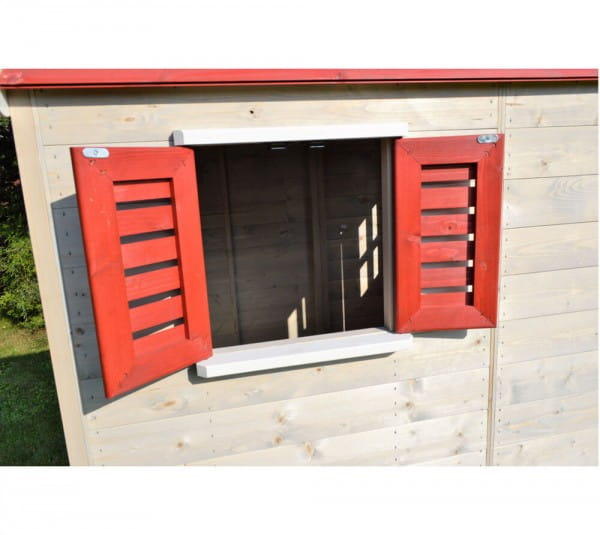 Wendi Toys Kinderspielhaus Storch inkl. Fensterladen