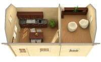 Lasita Maja Gartenhaus Maipo