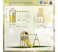Wendi Toys Spielturm Pinguin Masse