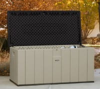 Lifetime Gartenbox Kissenbox Aufbewahrung sandfarbig 568 L