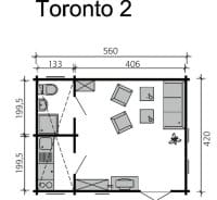 Skan Holz Freizeithaus Toronto 2 Grundriss