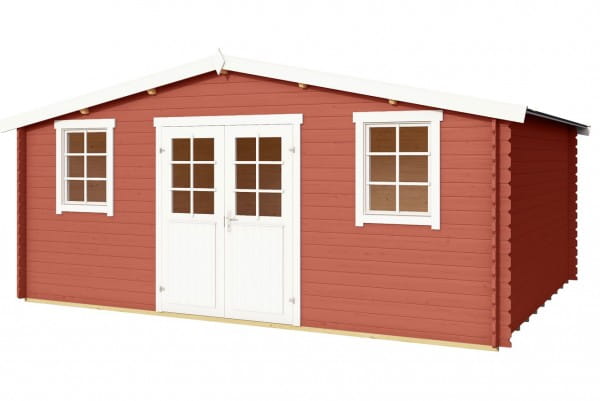 Lasita Maja Gartenhaus Wels 5 schwedenrot