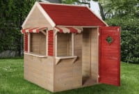 Wendi Toys Kinderspielhaus Dachs Kaufmannsladen Kiosk Kaufladen inkl. Markisen