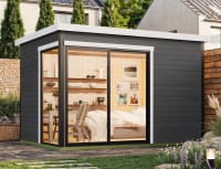 Lasita Maja Gartenhaus Austin 2 carbongrau