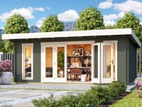 Gartenhaus Sussex 2 von Lasita Maja Grüngrau