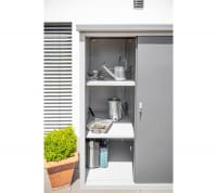 Trimetals Gartenschrank Geräteschrank Medium Guardian D43 inkl.Boden