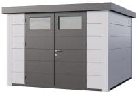 Telluria Metallgerätehaus Classico 3030 weiß / EW