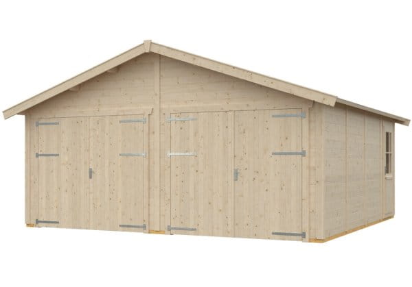 Skan Holz Holzgarage Varberg 3 unbehandelt