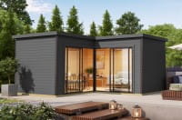 Lasita Maja Gartenhaus Domeo 6 Carbongrau