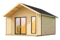 Lasita Maja Gartenhaus Murano 1 naturbelassen