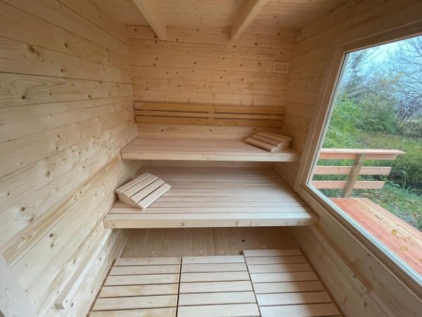 Konzept Gartensauna Lyon von Walfer