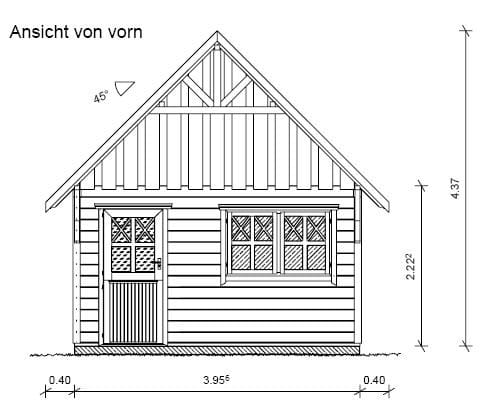 Joda Schwedenhaus 4 Frontansicht