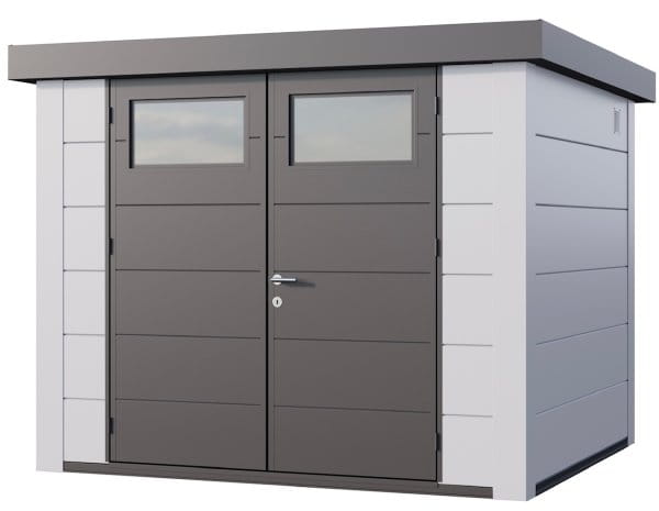 Telluria Metallgerätehaus Classico 2724 weiß / EW