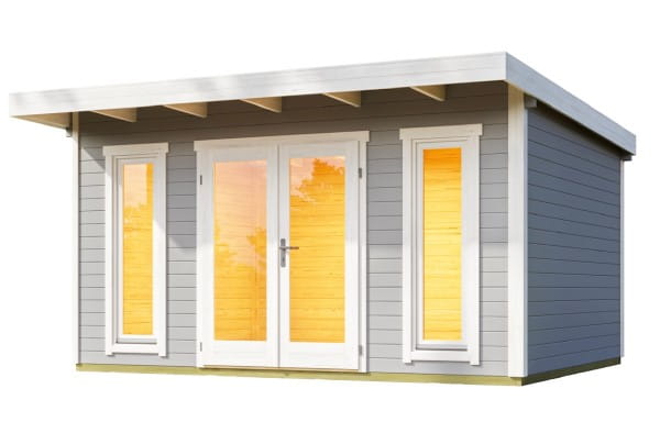 Lasita Maja Gartenhaus Sizilien 1 Lichtgrau