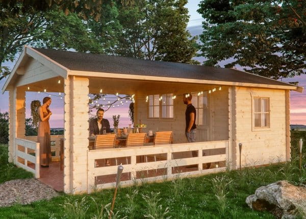 Skan Holz Terrassenhaus Gartenhaus Alicante
