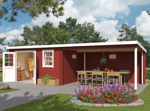 Gartenhaus Reno von Lasita Maja schwedenrot