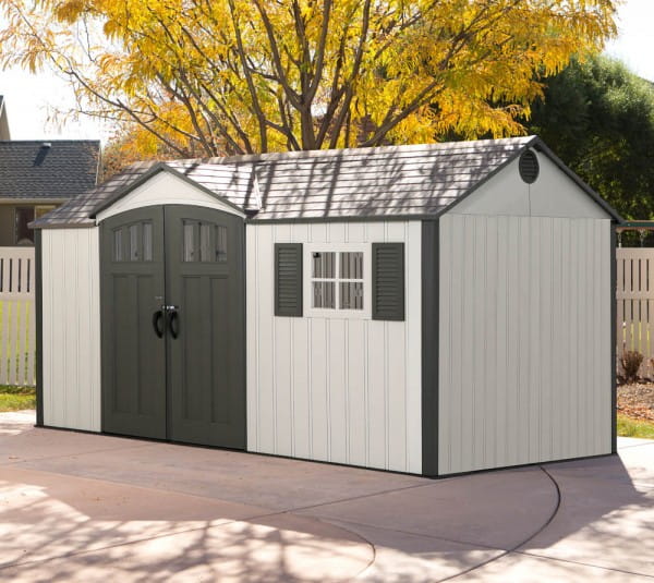 Lifetime Kunststoff Gartenhaus Texas 381 x 239 cm