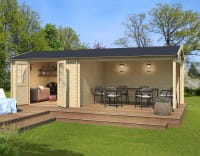 Lasita Maja Gartenhaus Amarillo unbehandelt